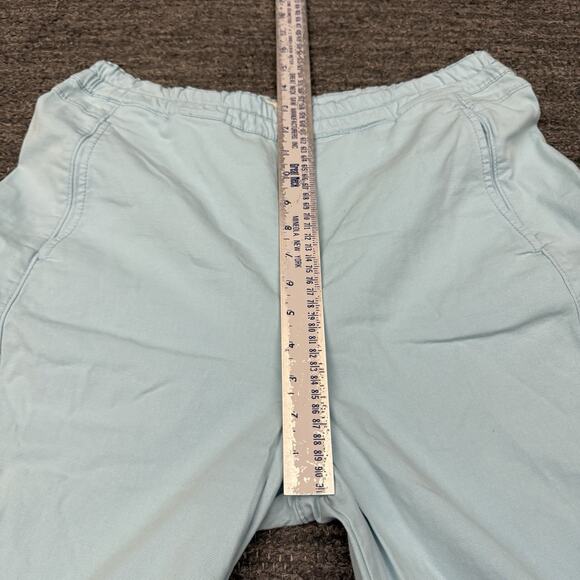 Anthropologie Pilcro Izzie Barrel Pants Women Medium Light Blue Relaxed Pull On - Picture 4 of 11